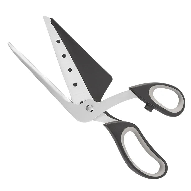 2-in-1 pizza scissors with detachable shovel, view 7 - MRSLM