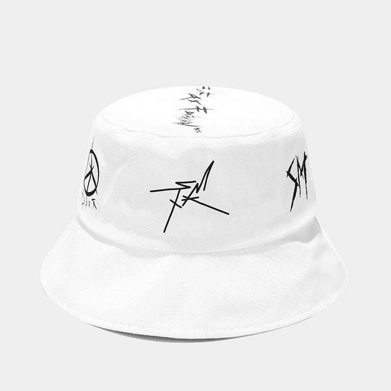 graffiti cotton bucket hat, view 9 - MRSLM