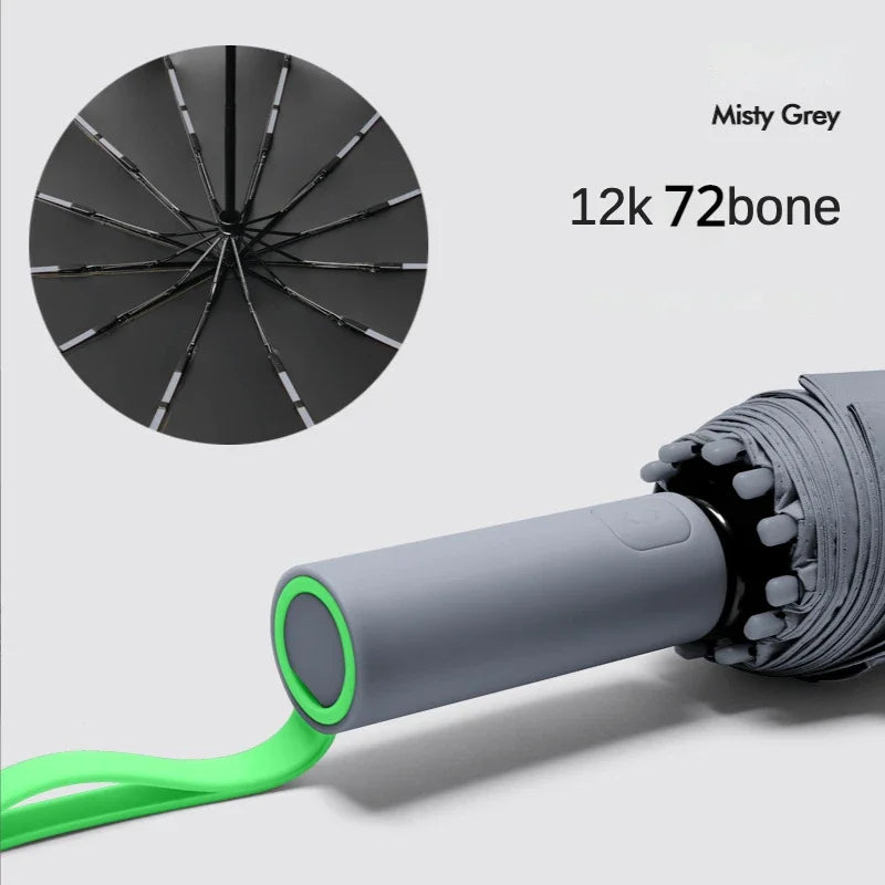 fully automatic folding umbrella, view 2 - MRSLM