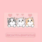 Cute cartoon cat car stickers, view 3 - MRSLM