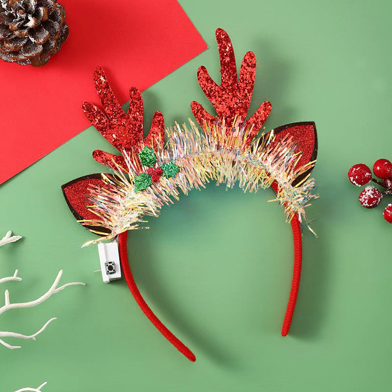 Christmas light-up headband, view 14 - MRSLM