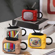 Television-shaped ceramic mug, view 8 - MRSLM