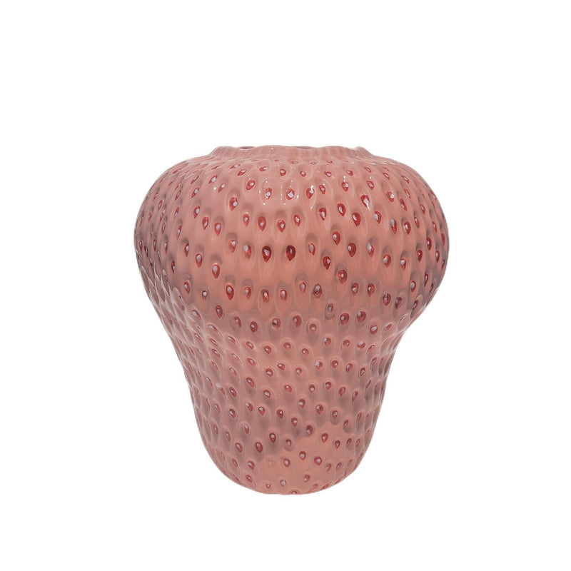 Strawberry ceramic vase, view 4 - MRSLM