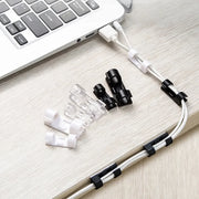 self-adhesive cable clips organizer, view 5 - MRSLM