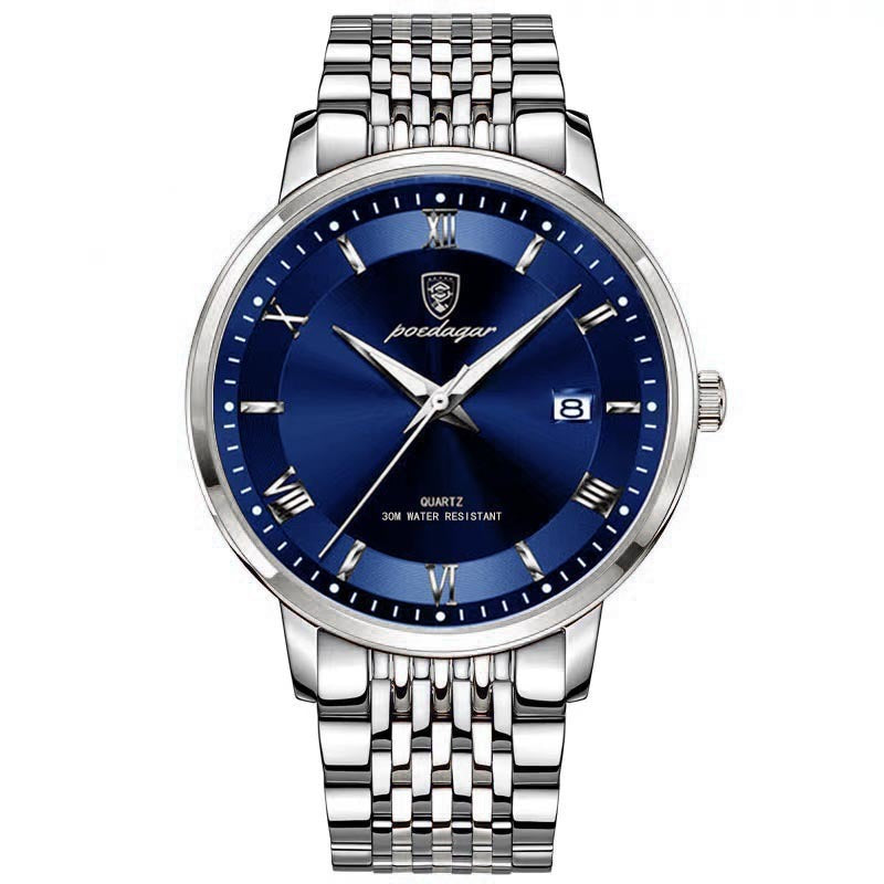 men's quartz calendar watch, view 9 - MRSLM