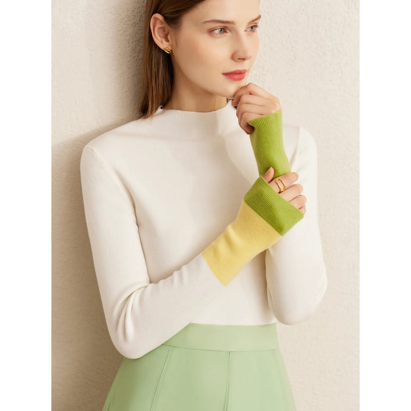 minimalist turtleneck sweater, view 5 - MRSLM
