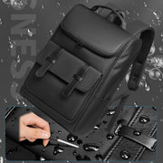 large capacity computer backpack for men, view 9 - MRSLM