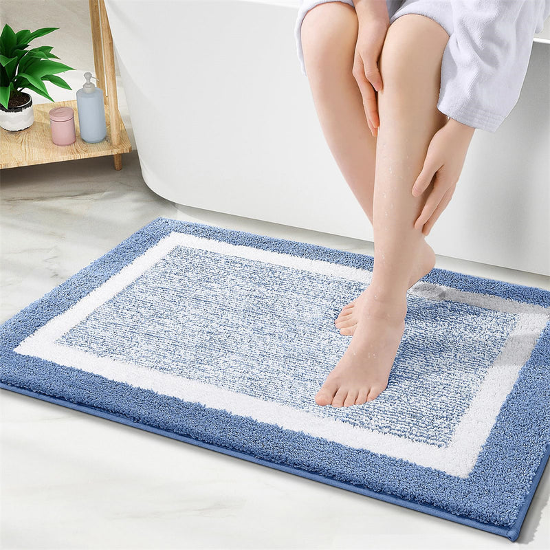 extra soft absorbent bathroom rug mat, view 6 - MRSLM