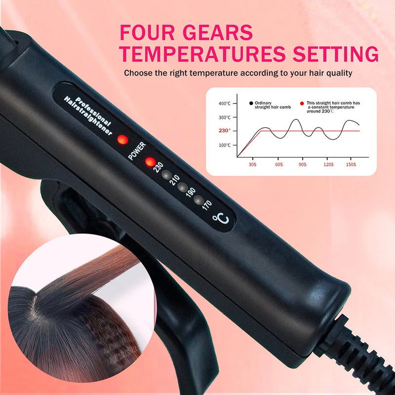 ceramic hair curler and electric hair crimper, view 4 - MRSLM