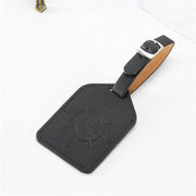 Compass PU leather luggage tag, view 6 - MRSLM