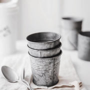 american retro metal cup, view 4 - MRSLM
