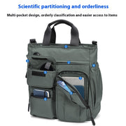 men's Oxford cloth shoulder bag, view 3 - MRSLM