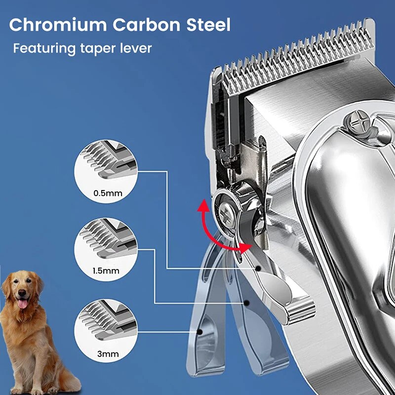 Rechargeable pet trimmer, view 4 - MRSLM
