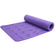 non-slip yoga and fitness mat, view 2 - MRSLM