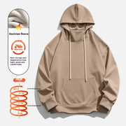men's hooded fleece-lined sweater, view 7 - MRSLM