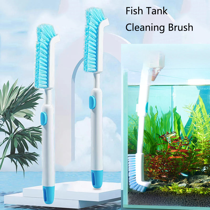 extendable aquarium algae brush, view 4 - MRSLM