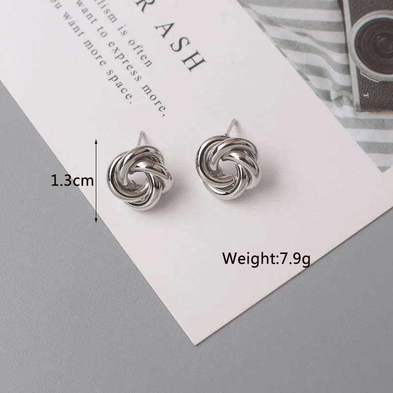 Geometric statement earrings, view 11 - MRSLM