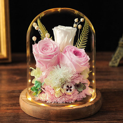 eternal rose under glass cover, view 4 - MRSLM