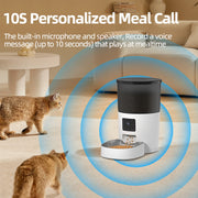 automatic pet feeder with camera, view 7 - MRSLM