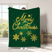 Christmas digital-print throw blanket, view 8 - MRSLM
