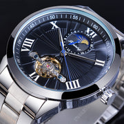 men's automatic moon phase watch, view 6 - MRSLM