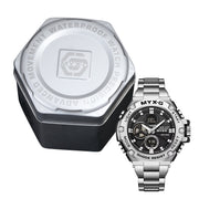 men's business steel quartz watch, view 7 - MRSLM