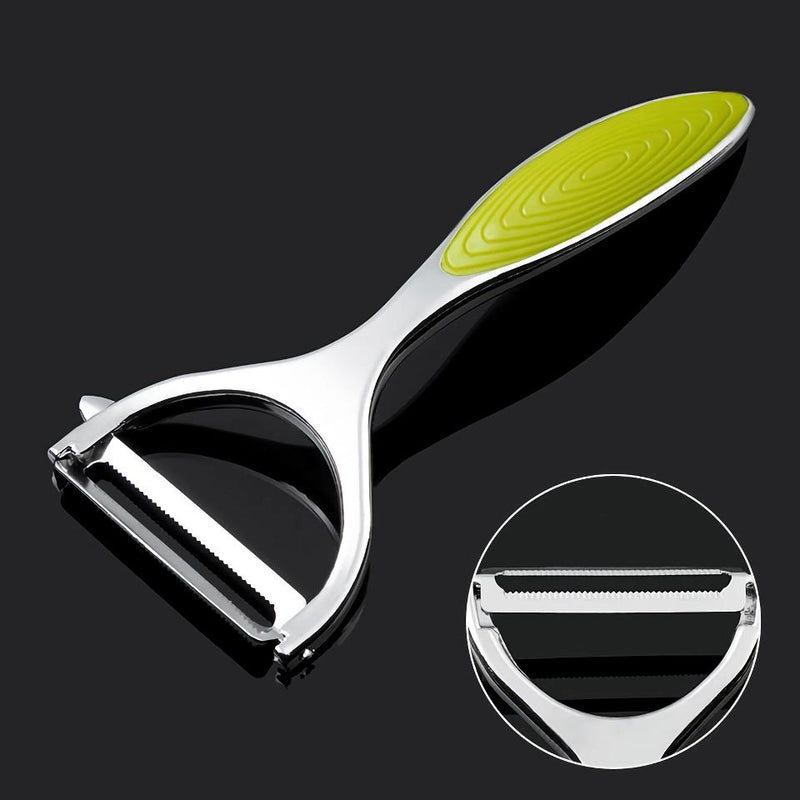 stainless steel kitchen peeler and cutter, view 2 - MRSLM