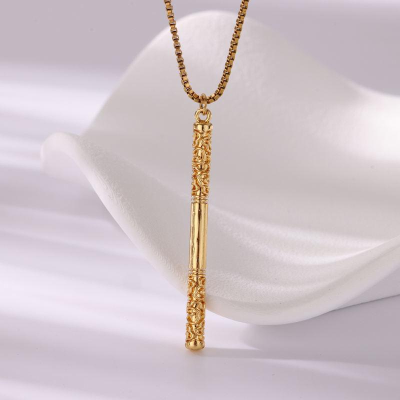 golden cudgel pendant necklace - MRSLM