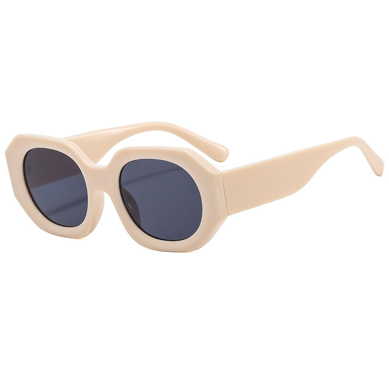 Vintage Square Sunglasses – Small Polygon UV400