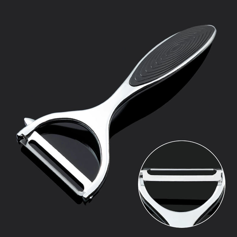 stainless steel kitchen peeler and cutter, view 5 - MRSLM