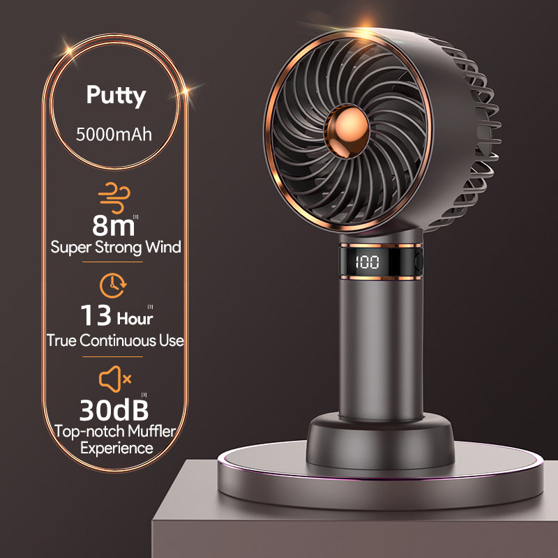 Portable 5000mAh Handheld Mini Fan