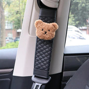 cute bear car seat belt cushion, view 6 - MRSLM