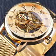 men's hollow mechanical watch, view 5 - MRSLM