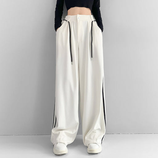 Loose high waist wide leg pants for women - MRSLM