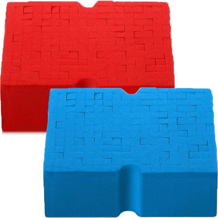 Car Wash Sponge Large Cross Cut Soft Foam Grid Super Absorbent Sponge