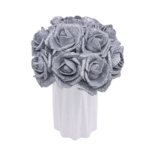 pe gold powder artificial roses, view 11 - MRSLM