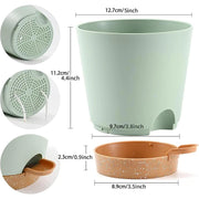 5-pack self-watering planters, view 6 - MRSLM