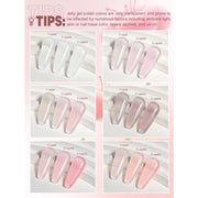 jelly nude gel polish set, view 6 - MRSLM