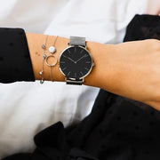 Rose gold women's bracelet watch, view 16 - MRSLM