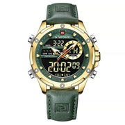 men's dual display multifunction watch, view 4 - MRSLM