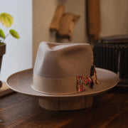 beige wool top hat, view 5 - MRSLM