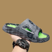 men's summer thick sole flip-flops, view 8 - MRSLM