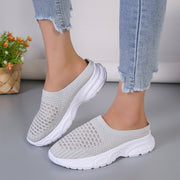 women's mesh platform slippers - MRSLM