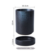 Japanese-style ceramic chopstick holder, view 10 - MRSLM