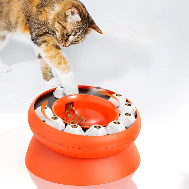 slanted cat puzzle bowl - MRSLM