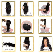 Lace full head synthetic wig, view 10 - MRSLM