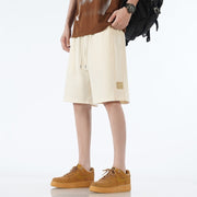 Men's casual cotton blend shorts, view 7 - MRSLM