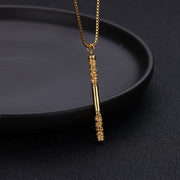 golden cudgel pendant necklace, view 7 - MRSLM