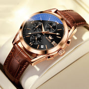 men's three-eye calendar sports watch, view 7 - MRSLM