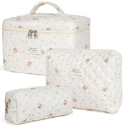 floral home storage cosmetic bag, view 23 - MRSLM